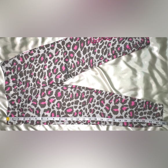 Bebe Girls Pink/Grey Leopard Lounge Set-NWOT - Picture 7 of 8